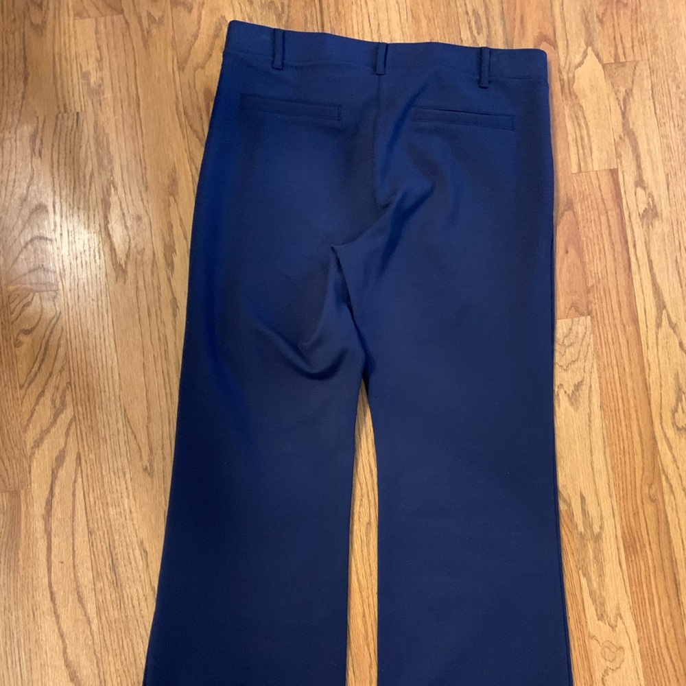Betabrand Navy Yoga Dress Pants
